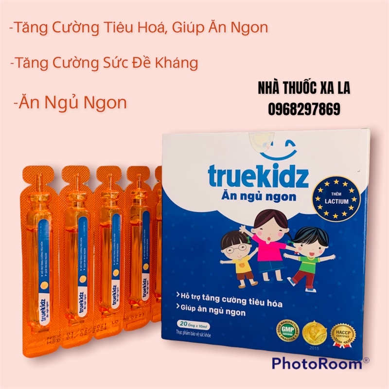 Truekidz Ăn Ngủ Ngon - Hỗ Trợ Tăng Cường Tiêu Hoá Tăng Sức Đề Kháng Cho Bé