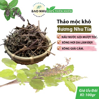 100gr Hương Nhu cành lá khô thơm
