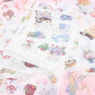 Hộp 50 tấm sticker dán trang trí