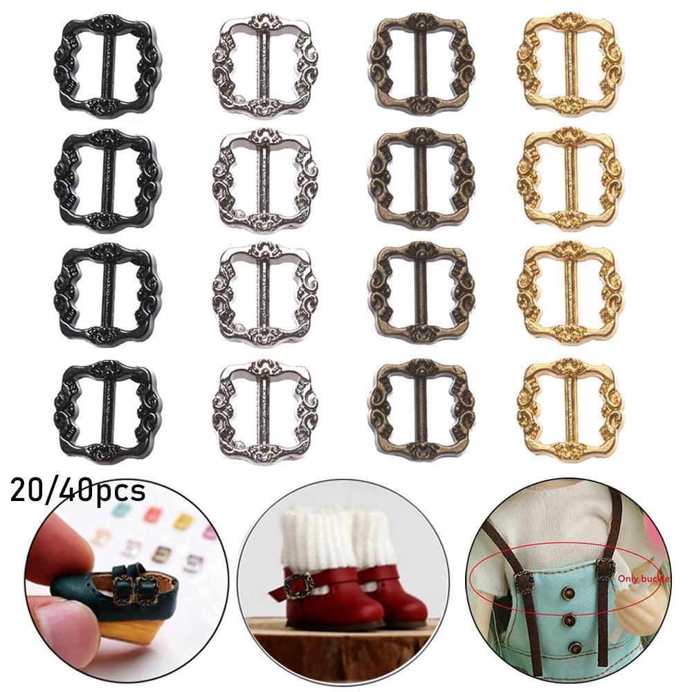 RAINBOW Set 20 / 40 Khóa Nhựa Cho Túi Xách Búp Bê