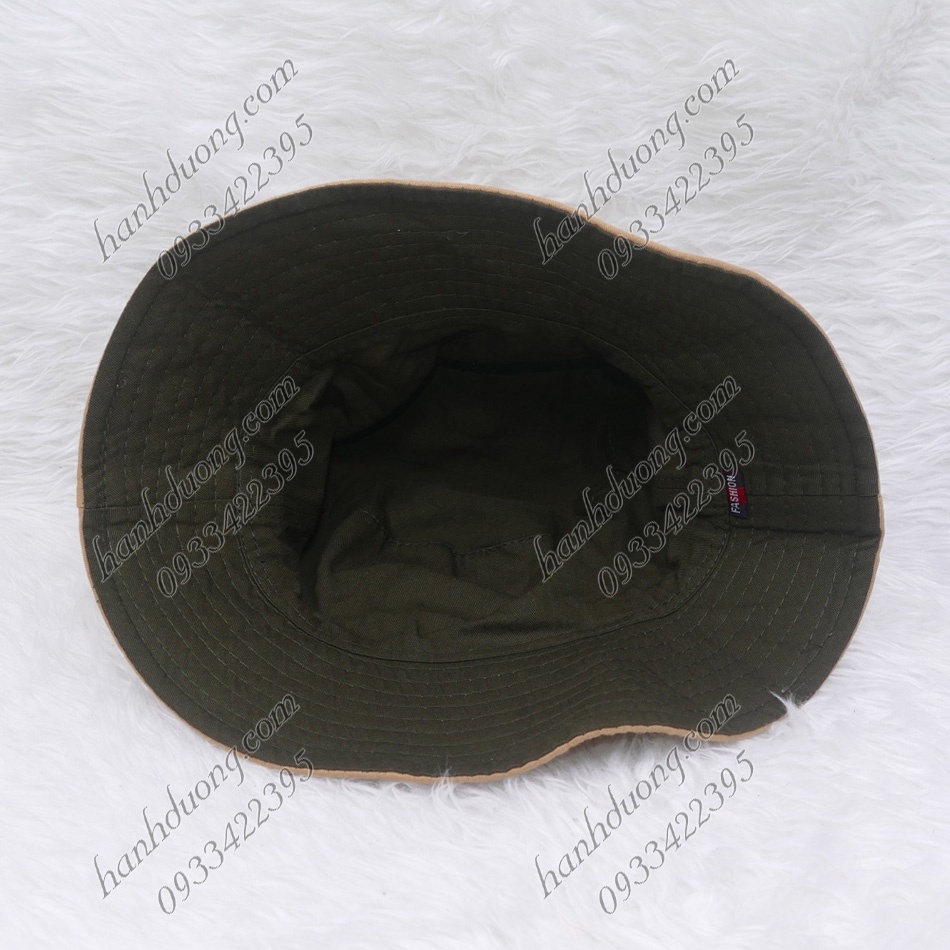 Nón bucket NY nón tai bèo hai mặt mũ bucket vành nhỏ phù hợp cả nam và nữ