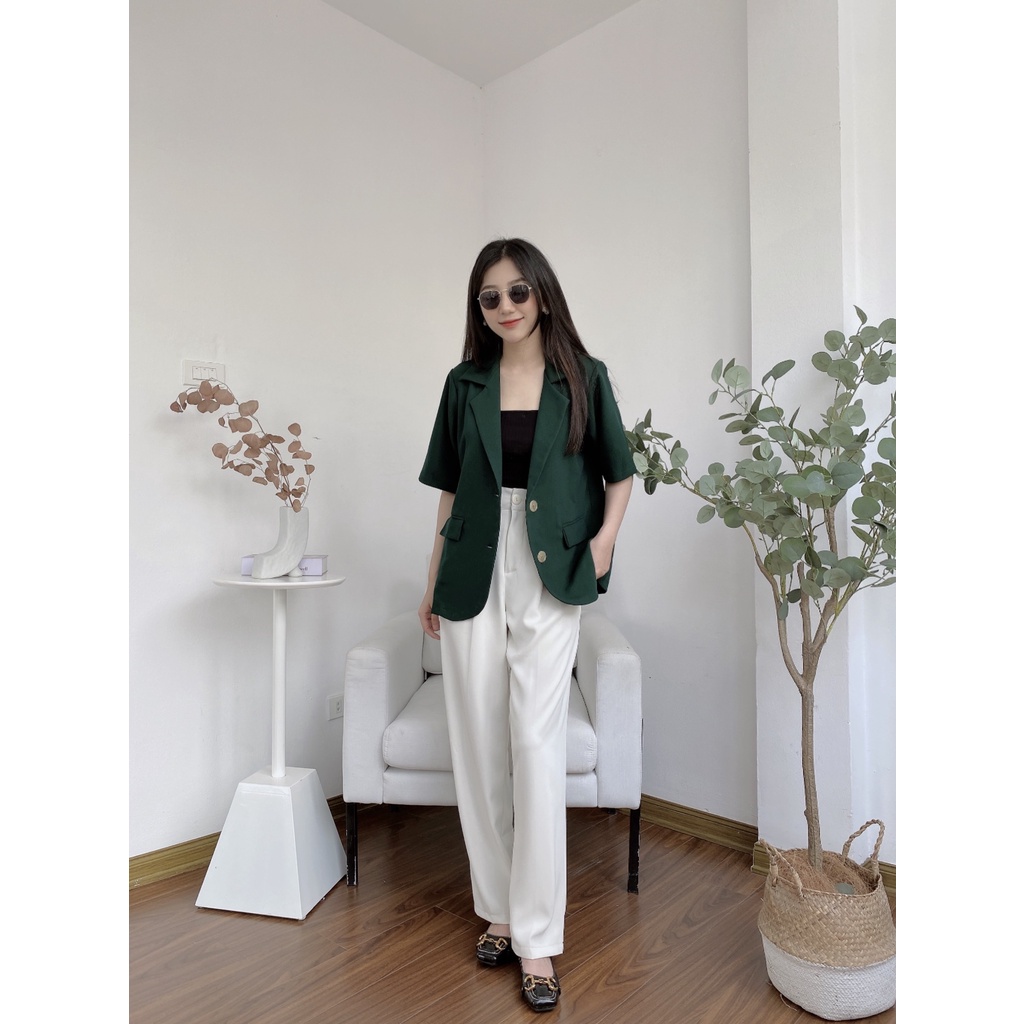 ÁO BLAZER CỘC TAY DÁNG DÀI | BigBuy360 - bigbuy360.vn
