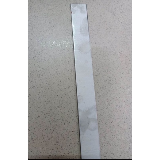 Thanh lá inox , lập là inox, nẹp inox dài 1.52m bản rộng 3cm