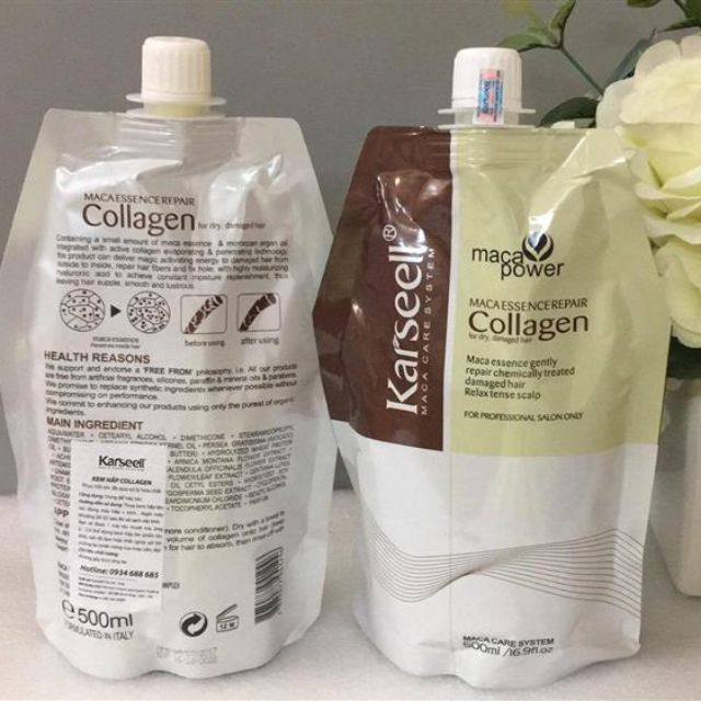 Dầu Hấp Ủ Tóc Siêu Mượt Collagen