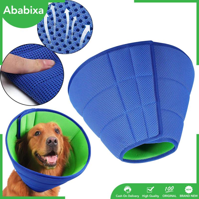 Vòng Cổ Hình Nón Ngăn Chó Cắn Và Cào Xước Cho Chó Lớn Vừa Nhỏ