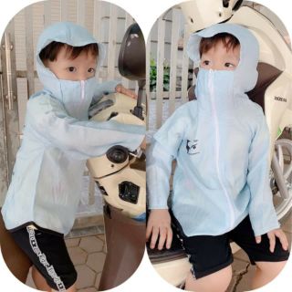 Áo chống nắng đũi cho bé