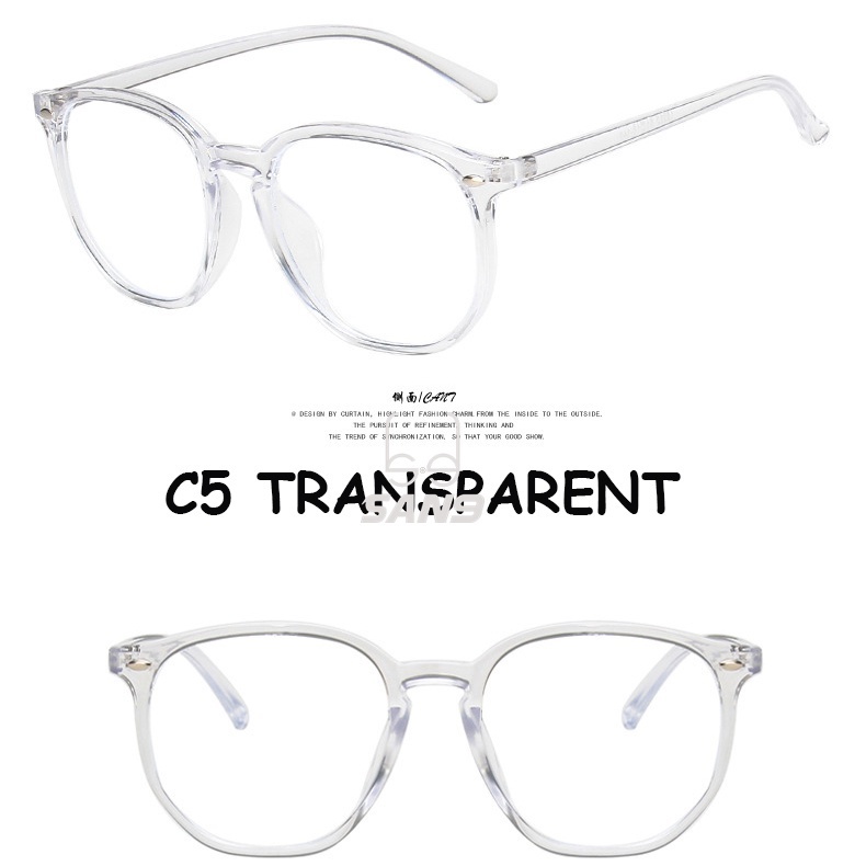 Mắt kính chống ánh sáng xanh phong cách INS Hàn Quốc retro cho nam nữ