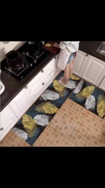 Siêu rẽ bộ thảm đôi nhà bếp ngẫu nhiên