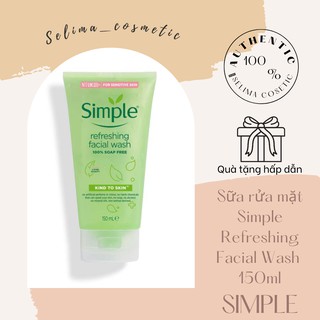 Sữa rửa mặt Simple cho da nhạy cảm