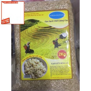 Freeship, date mới nhât (2kg) Gạo lứt séng cù Điện Biên