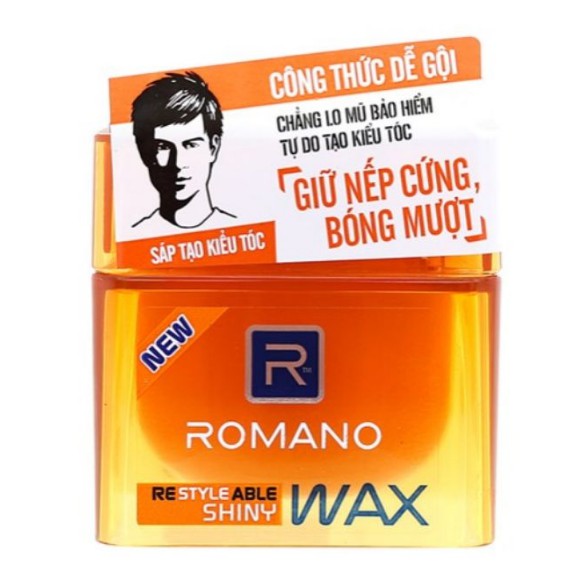 Sáp Tạo Kiểu Tóc Romano WAX 68g