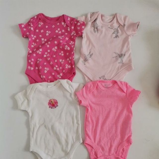 Set 3 bộ Body cộc tay cho bé sinh non sơ sinh