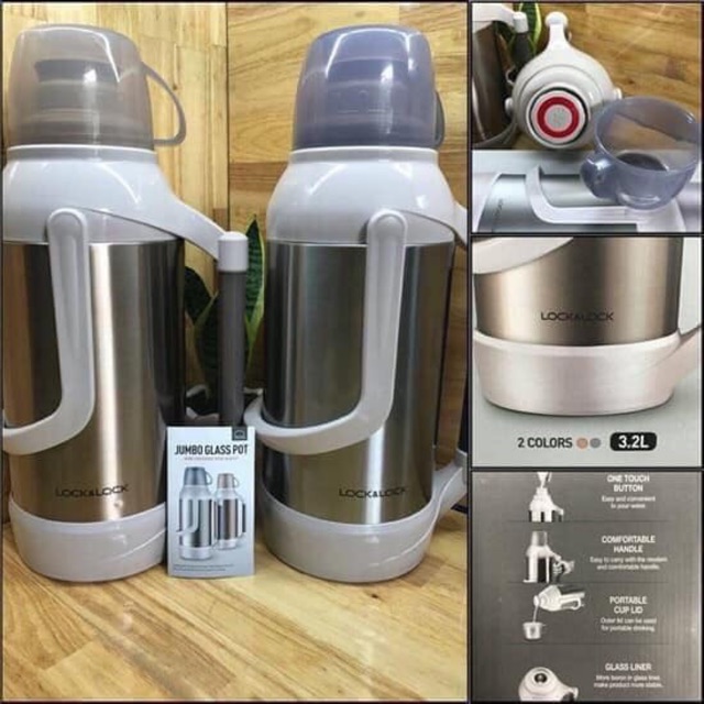Phích giữ nhiệt Lock 3,2L