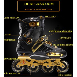 GIÀY PATIN NGƯỜI LỚN – 4 BÁNH PHÁT SÁNG