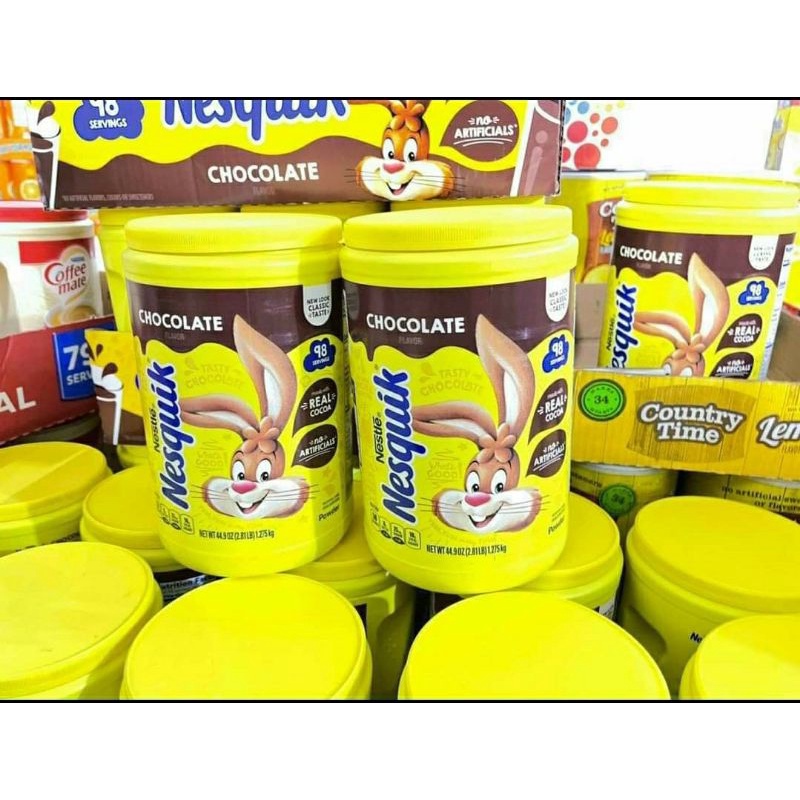 Bột Cacao Socola Nestle Nesquik Chocolate 1.275kg của Mỹ