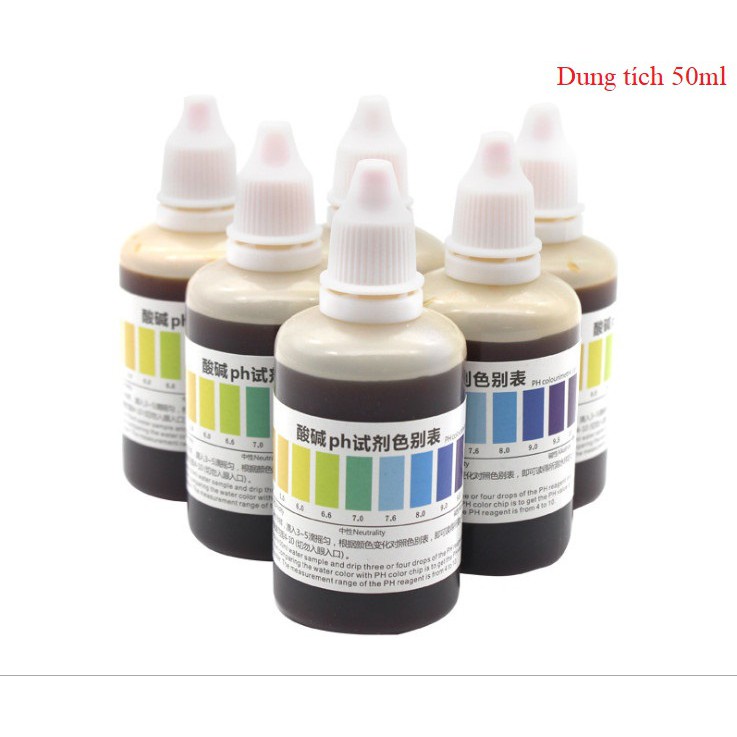 Dung Dịch Đo Độ pH Trong Nước, Dung Tích 50ml, 10ml