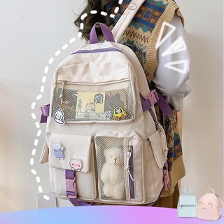 [Tặng kèm stick] Balo ulzzang chống nước thời trang B167