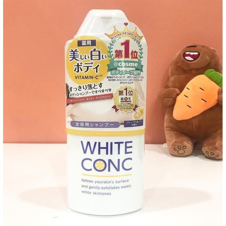 Sữa Tắm Dưỡng Da White ConC Nhật Bản ( 360ml )  [HangNhat]