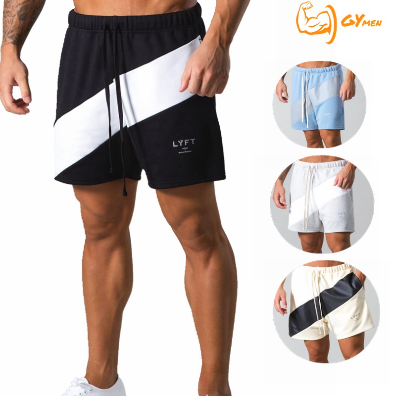 [GYMen]   Quần short thể thao nam  thoải mái  chạy bộ   tập thể dục  quần bóng rổ  rộng rãi  cỡ lớn  ngoài trời   huấn luyện  hút mồ hôi  quần ngắn đến gối