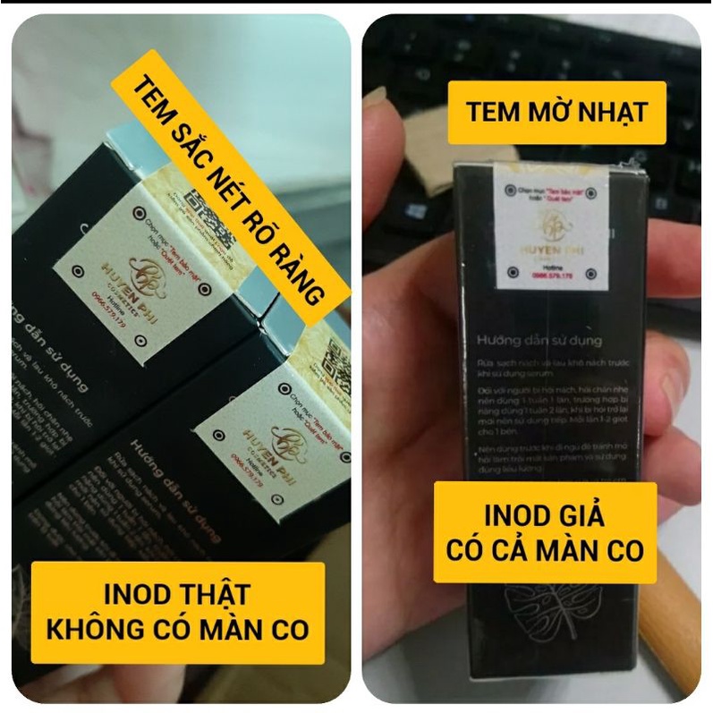 Serum khử mùi hôi nách hôi chân INOD Huyền Phi 5ml