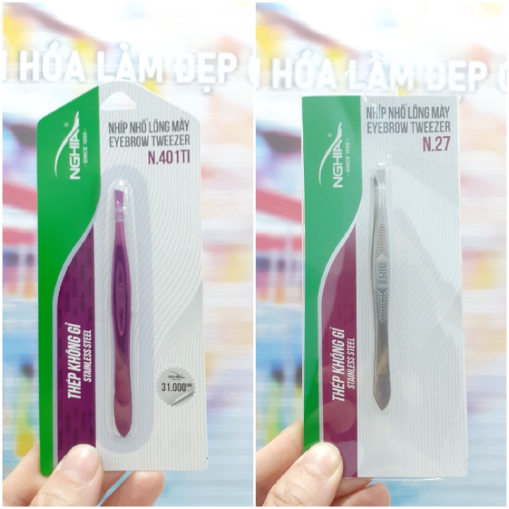 Nhíp Nghĩa Eyebrow Tweezer N401D0 / N27