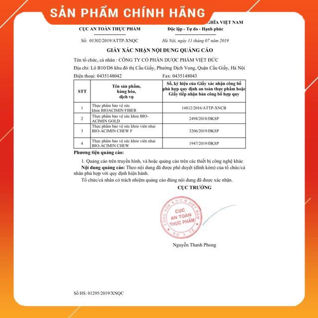 Cốm vi sinh Bio-acimin Gold