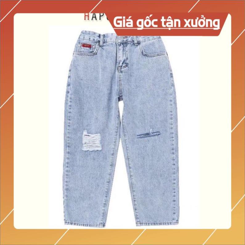 Khuyến mại Quần bò baggy nữ quần jean baggy nữ quần jeans nữ lưng cao chất đẹp Hot Trend 2021 - HAPONO-J011 huyenjean