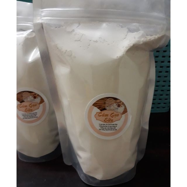 Bột cám gạo sữa non gói 500g handmade