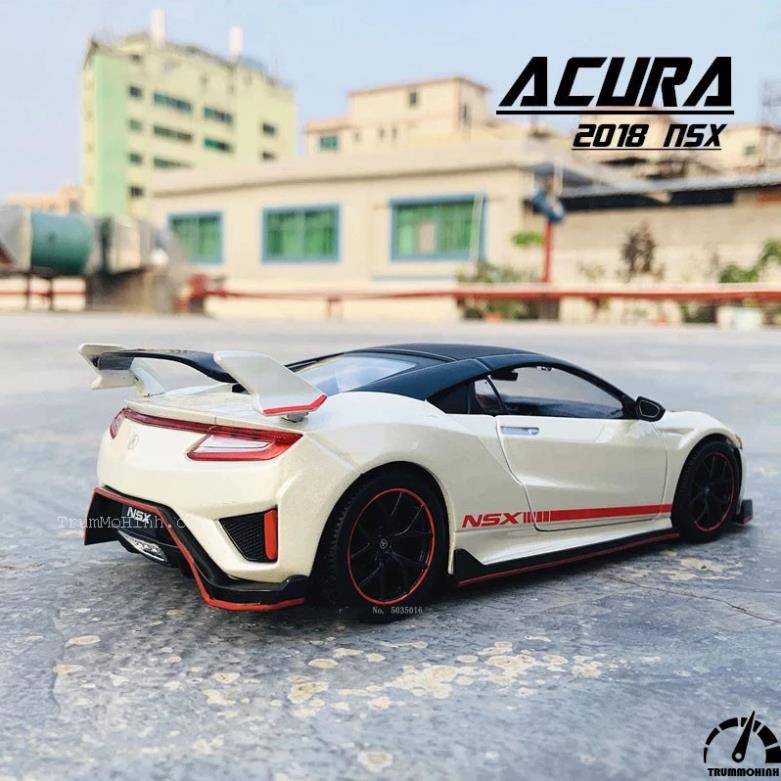 [Full box]Xe mô hình 2018 Acura NSX 1:24 Maisto Custom