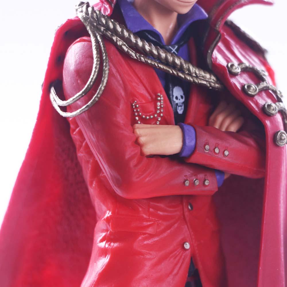 DARNELL Mô Hình Nhân Vật Luffy Mặc Áo Choàng Đỏ Kỉ Niệm Lần Thứ 20 Bằng PVC Trang Trí Nhà Cửa