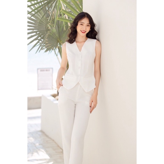 Áo clothesrack  cổ V cài nút Lucas top