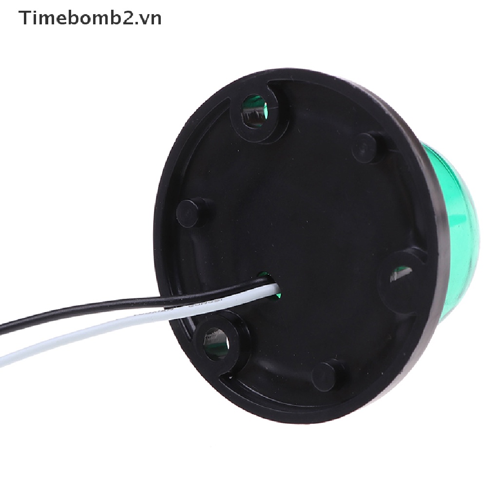 Bộ 2 Đèn Tín Hiệu Bằng Thép Không Gỉ Màu Xanh Lá / Đỏ Cho Tàu Thuyền