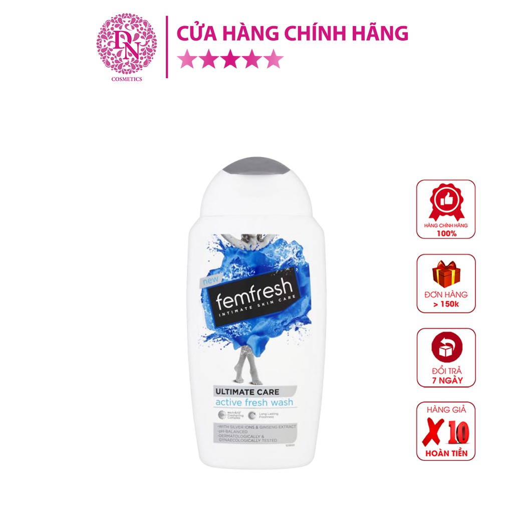 DUNG DỊCH VỆ SINH PHỤ NỮ FEMFRESH DAILY INTIMATE WASH 250ML