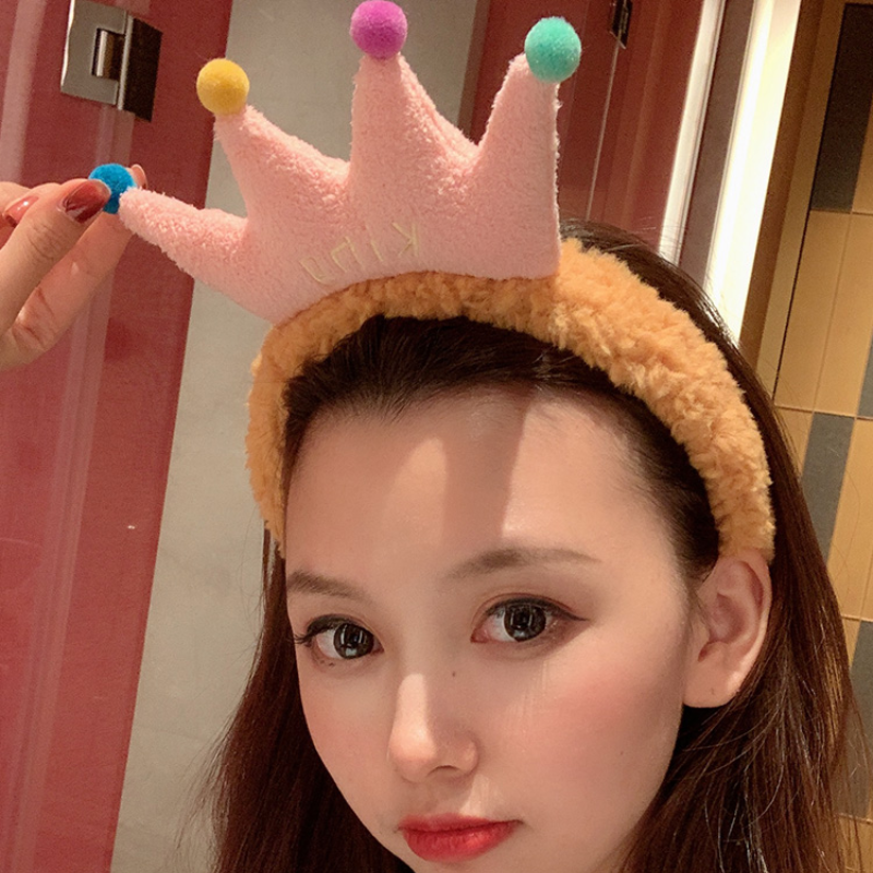 Băng đô hình vương miện đáng yêu cho bé