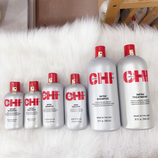 Cặp dầu gội xã chi infra dưỡng ẩm cho tóc khô hư 946ml x 2