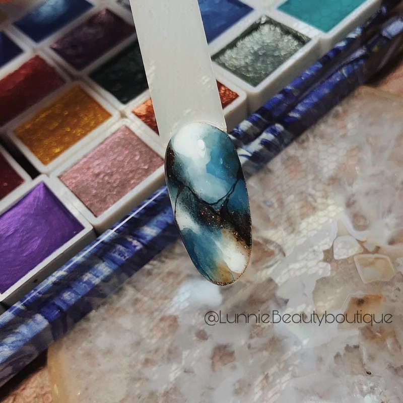 [ Hot dear] set gel nhũ 12 màu vẽ móng