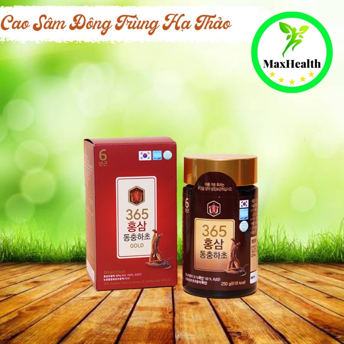 CAO HỒNG SÂM ĐÔNG TRÙNG HẠ THẢO 365 HANSUSAM  – MAXHEALTH