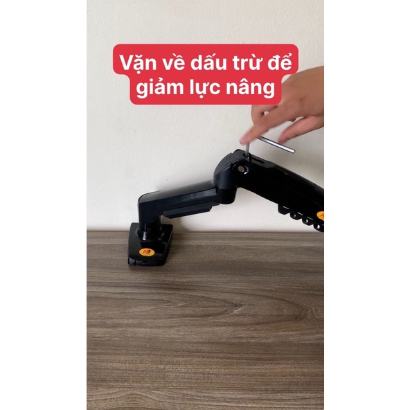 GIÁ TREO MÀN HÌNH MÁY TÍNH NB F80 (17-30inch) Monitor Arm