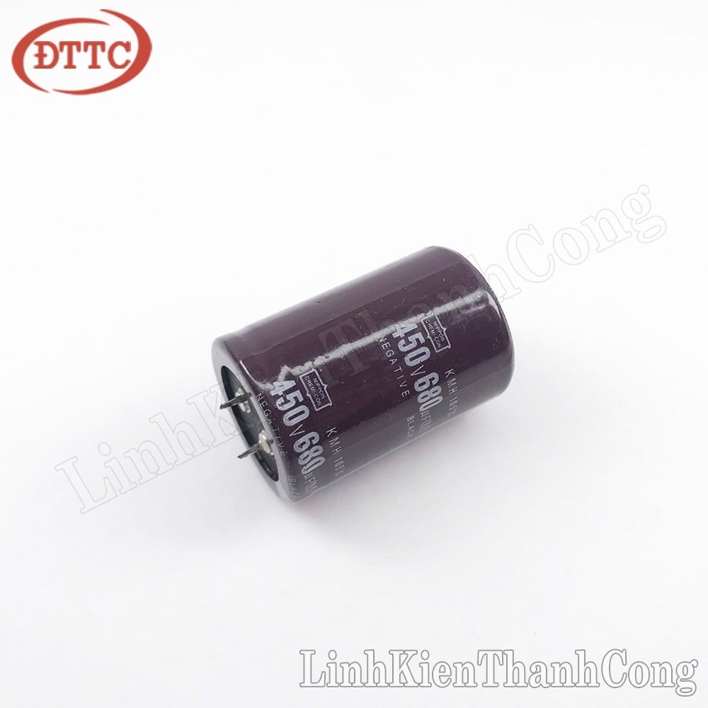 Tụ 680uF 450V Chân Cứng (35x50mm)