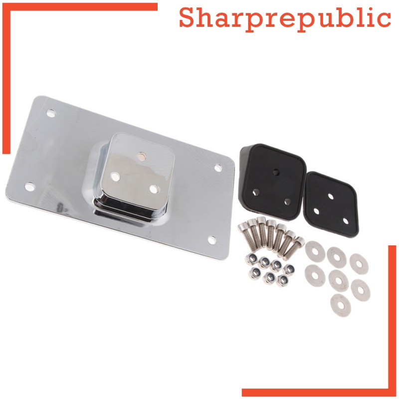 [SHARPREPUBLIC] Black License Plate Number Mount Frame Bracket Laydown for Harley Sportster | BigBuy360 - bigbuy360.vn