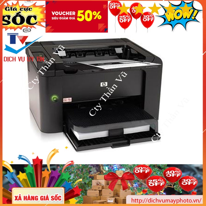 Máy in cũ HP LaserJet P1606dn in 2 mặt tự động tốc độ cao máy bền đẹp hàng bao test có bảo hành