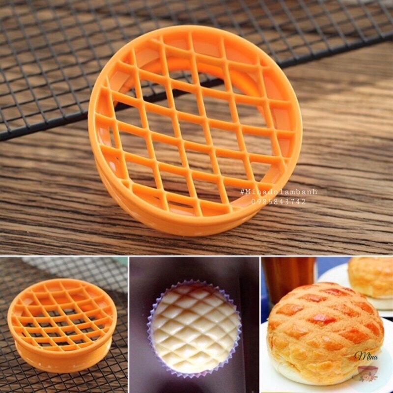 Dụng cụ Nhấn Tạo Vân Bánh Dứa