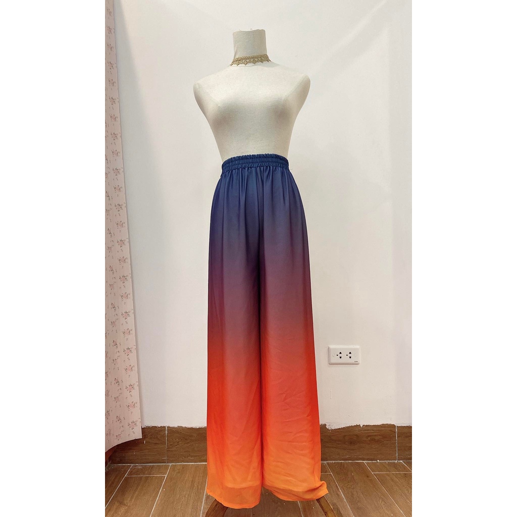 [CÓ SẴN nhiều màu] Quần chiffon ống rộng tập nhảy, múa cổ điển, tập yoga ống rộng 2 lớp cho người lớn