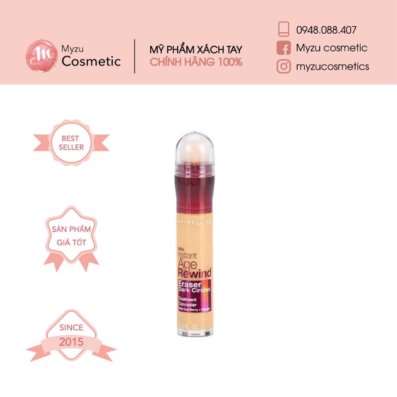 Che khuyết điểm Maybelline Instant Age Rewind