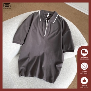 Áo Polo Nam Độc Menswear Cotton Trơn Basic Phối Viền Hàn Quốc Cao Cấp, Form Slimfit Trẻ Trung- PL181