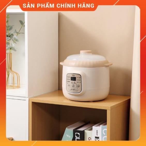 [Freeship] Nồi nấu cháo, ninh hầm, hấp cách thủy Lotor D10, sử dụng gốm sứ cao cấp