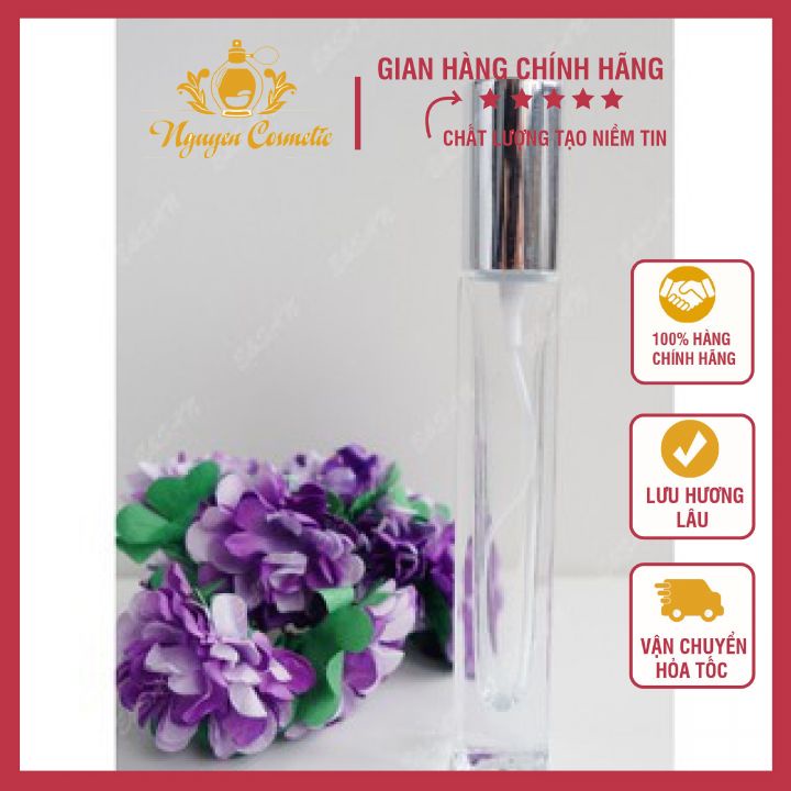 Chai lọ chiết nước hoa thủy tinh 5ml 10ml 20ml 30ml 50ml đựng nước hoa