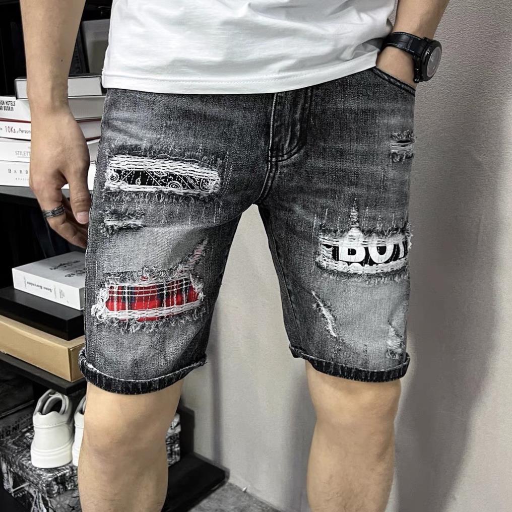 Quần short Nam jean chất bò co dãn thoải mái [PTZ.STORE 2033 ] quần lửng jeans NHIỀU MẪU ĐẸP 2022