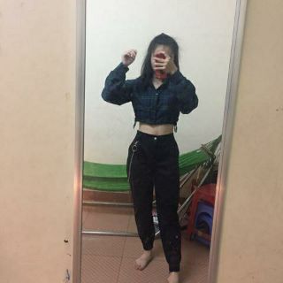 Quần jogger blackbink