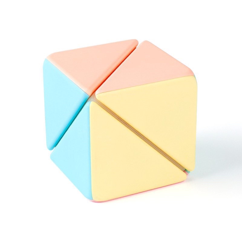 Bộ biến thể Rubik Tam Giác màu Pastel Moyu